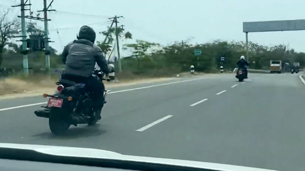 Royal Enfield 650 Cruiser Spied: रॉयल एनफील्ड 650 क्रूजर टेस्टिंग करते आई नजर, देखें वीडियो