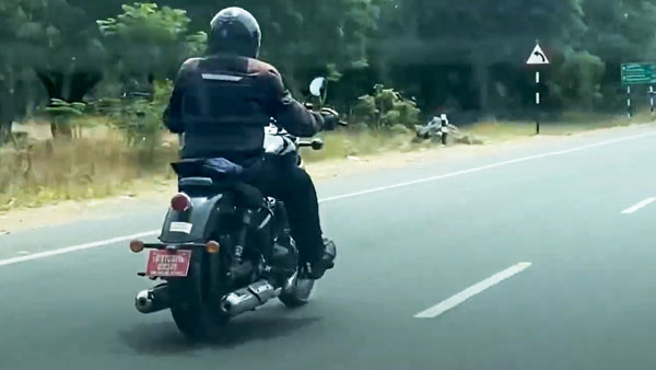 Royal Enfield 650 Cruiser Spied: रॉयल एनफील्ड 650 क्रूजर टेस्टिंग करते आई नजर, देखें वीडियो