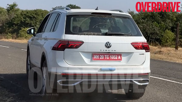 VW Tiguan Facelift 5-Seater Spotted: नई फॉक्सवैगन टिगुआन फेसलिफ्ट टेस्टिंग करते आई नजर