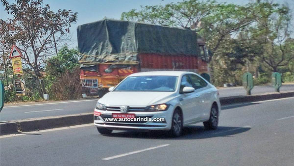 Volkswagen Virtus Spied Testing: फाॅक्सवैगन वर्टस टेस्टिंग के दौरान आई नजर, पोलो के बाद होगी दूसरी सेडान