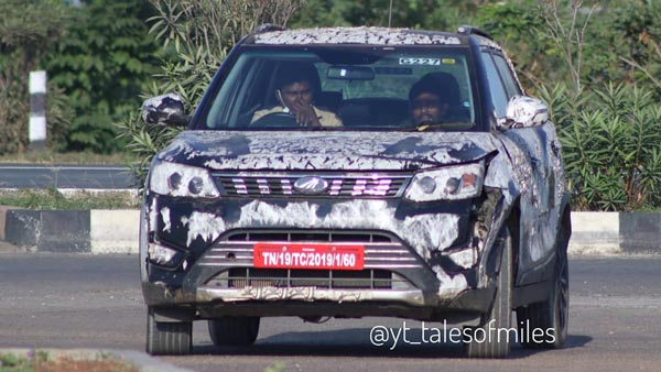 2021 Mahindra XUV300 Spied Tetsing: नई महिंद्रा एक्सयूवी300 टेस्टिंग करते आई नजर, देखें तस्वीरें