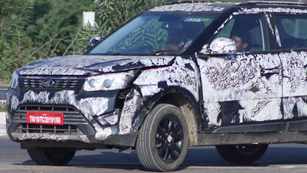2021 Mahindra XUV300 Spied Tetsing: नई महिंद्रा एक्सयूवी300 टेस्टिंग करते आई नजर, देखें तस्वीरें