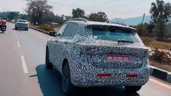 VW Taigun Spotted Testing: फॉक्सवैगन टाइगन टेस्टिंग के दौरान आई नजर, डिजाइन का खुलासा