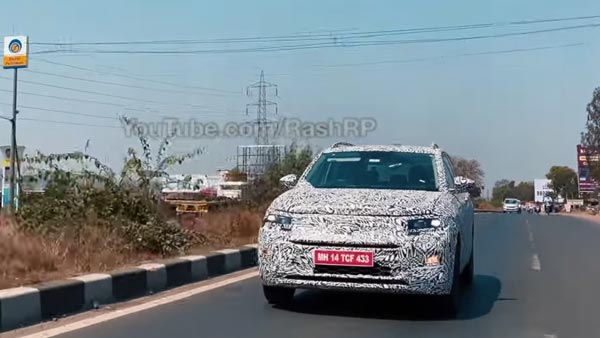 VW Taigun Spotted Testing: फॉक्सवैगन टाइगन टेस्टिंग के दौरान आई नजर, डिजाइन का खुलासा