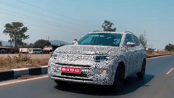VW Taigun Spotted Testing: फॉक्सवैगन टाइगन टेस्टिंग के दौरान आई नजर, डिजाइन का खुलासा