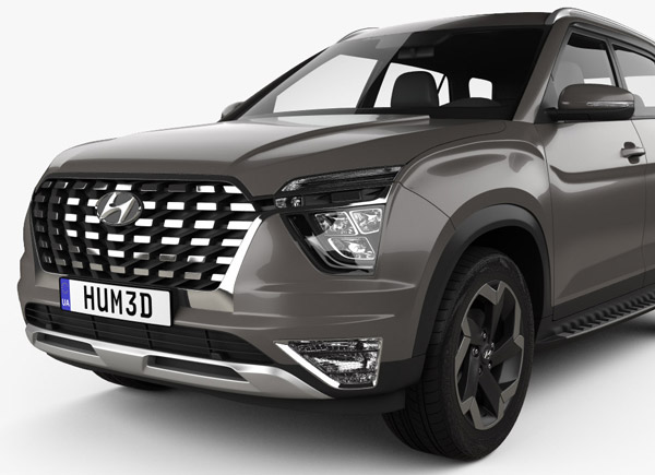 Hyundai Alcazar Details Revealed: हुंडई अल्काजार की 3डी डिज़ाइन आई सामने, जानें कैसा होगा प्रोडक्शन मॉडल