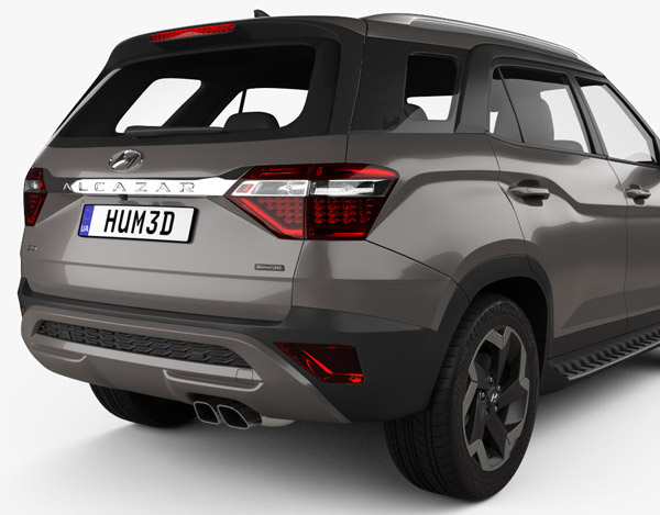 Hyundai Alcazar Details Revealed: हुंडई अल्काजार की 3डी डिज़ाइन आई सामने, जानें कैसा होगा प्रोडक्शन मॉडल