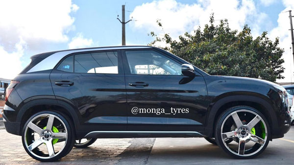 2020 Hyundai Creta Modification: नई हुंडई क्रेटा में लगाए 22-इंच के आफ्टरमार्केट अलॉय व्हील, देखें