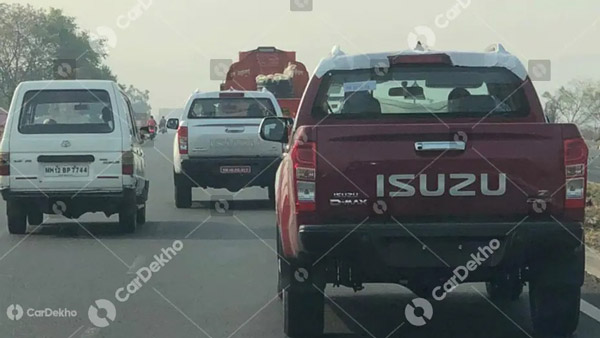 BS6 Isuzu D-Max V-Cross Spotted: इसुजु डी-मैक्स वी-क्रॉस बीएस6 टेस्टिंग के दौरान आया नजर, जल्द लॉन्च