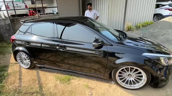 Hyundai i20 Elite Modification: हुंडई आई20 एलीट में लगाया एयर सस्पेंशन, लगाई नई कस्टम बॉडी किट