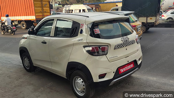 Mahindra eKUV100 Spotted Testing: महिंद्रा ईकेयूवी100 टेस्टिंग करते हुई आई नजर, सामने आई यह जानकारियां