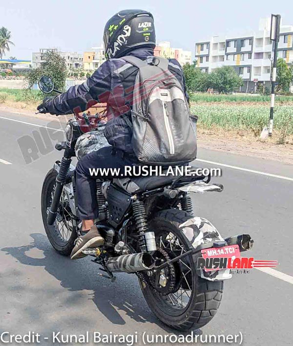 Jawa Scrambler Spied Testing: जावा कर रही है स्क्रैंबलर बाइक की टेस्टिंग, जल्द होगी लॉन्चJawa Scrambler Spied Testing: जावा कर रही है स्क्रैंबलर बाइक की टेस्टिंग, जल्द होगी लॉन्च