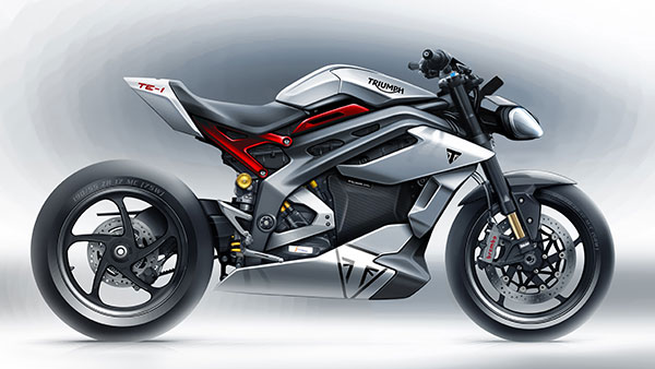 Triumph TE-1 Electric Sketch Revealed: ट्रायम्फ ला रही है टीई-1 इलेक्ट्रिक बाइक, स्केच जारी