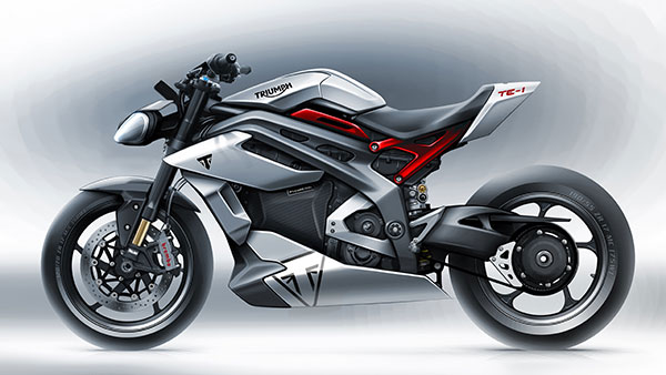 Triumph TE-1 Electric Sketch Revealed: ट्रायम्फ ला रही है टीई-1 इलेक्ट्रिक बाइक, स्केच जारी