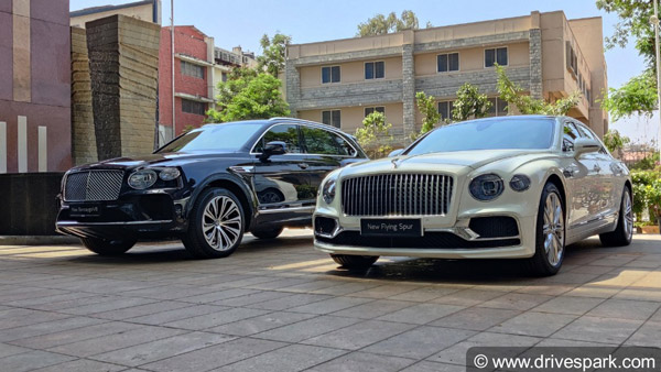 Bentley Bentayga And Flying Spur Showcased: बेंटले बेंटायगा और फ्लाइंग स्पर को बेंगलुरु में किया शोकेस, देखें