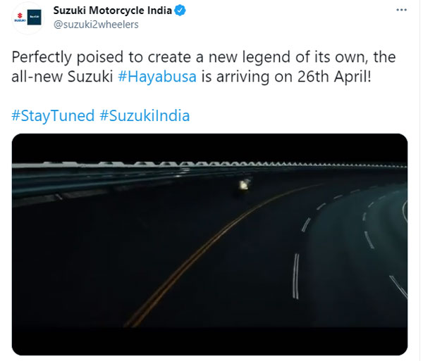 नई सुजुकी हायाबुसा नई सुजुकी हायाबुसा