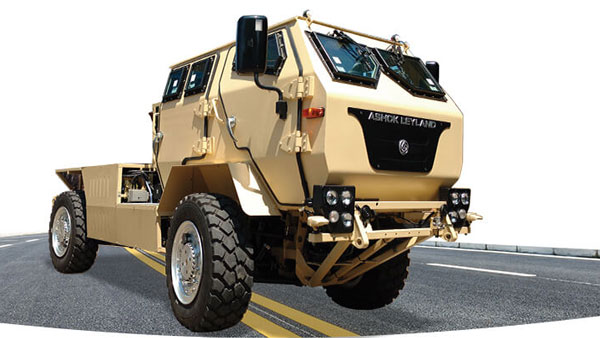 Ashok Leyland Light Bulletproof Vehicles: अशोक लेलैंड ने वायु सेना को की हल्के बुलेटप्रूफ वाहनों की डिलीवरी