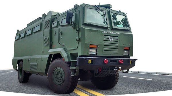Ashok Leyland Light Bulletproof Vehicles: अशोक लेलैंड ने वायु सेना को की हल्के बुलेटप्रूफ वाहनों की डिलीवरी