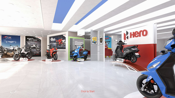 Hero Motocorp Launches Virtual Showroom: हीरो मोटोकॉर्प ने लॉन्च किया वर्चुअल शोरूम, अब घर बैठे ले सकेंगे शोरूम का अनुभव