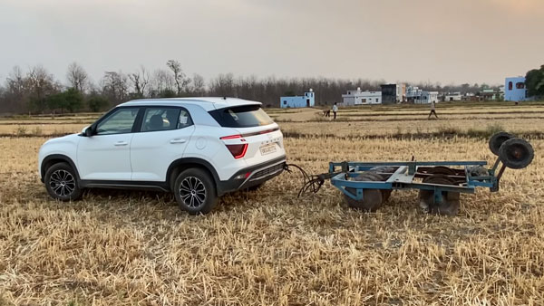 Hyundai Creta Plough The Field: हुंडई क्रेटा से की खेत की जुताई तो क्या हुआ उसका हश्र, देखें वीडियो