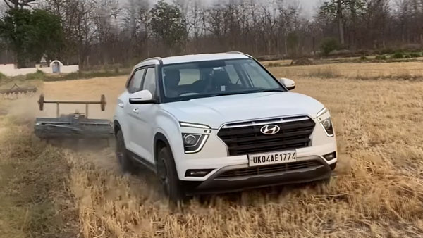 Hyundai Creta Plough The Field: हुंडई क्रेटा से की खेत की जुताई तो क्या हुआ उसका हश्र, देखें वीडियो