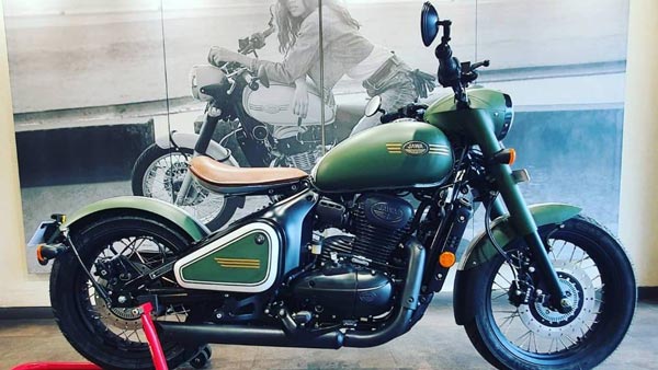 Jawa Perak Matte Green Colour: जावा पेराक को डीलर ने दिया कस्टम मैट ग्रीन रंग, डिक रही इतनी आकर्षक