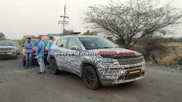 Jeep Compass 7-Seater Spied: जीप कम्पास 7-सीटर टेस्टिंग के दौरान दिखी, जल्द होगी लाॅन्च