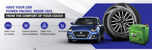 Maruti Launches Tyres & Batteries: मारुति ने एक्सेसरीज रेंज में जोड़ी टायर्स व बैटरी, जानें कैसे खरीदें