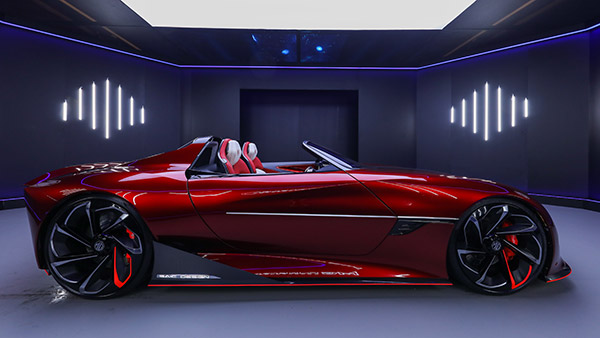 MG Cyberster Electric Car Concept: एमजी साइबरस्टर इलेक्ट्रिक कार कांसेप्ट की नई तस्वीरें हुई जारी, देखें कैसी होगी