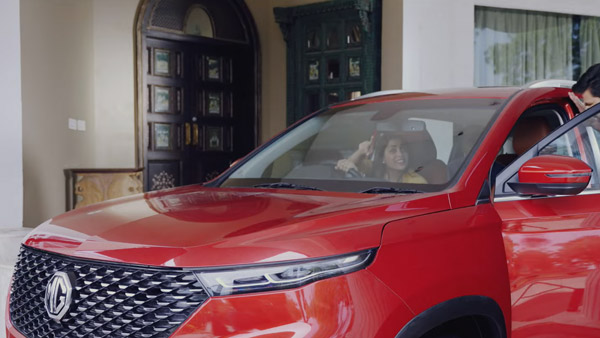 MG Hector Plus 7 Seater TVC: एमजी हेक्टर प्लस 7 सीटर का नया वीडियो हुआ जारी, दिखाया तीसरी पंक्ति का उपयोग