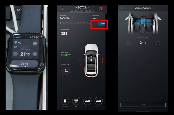 2021 MG Hector Gets Climate Control: एमजी हेक्टर को मिला क्लाइमेट कंट्रोल का फीचर, एप्पल वाच से किया जा सकेगा ऑपरेट
