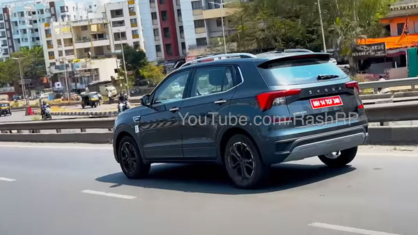 Skoda Kushaq Spied: स्कोडा कुशाक लॉन्च के पहले बिना ढके हुए टेस्टिंग करते आई नजर, देखें कैसी लगती है