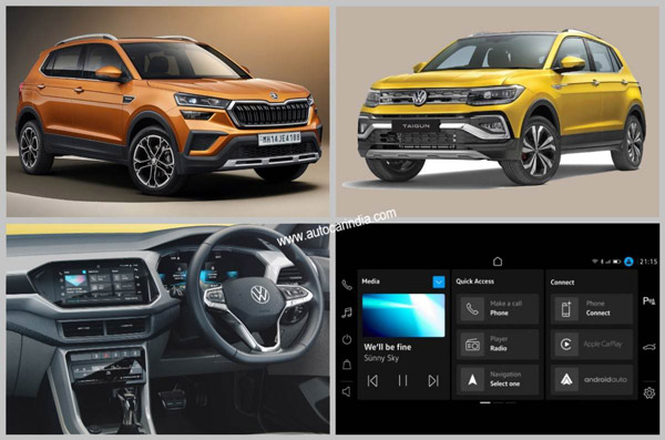 VW Taigun & Skoda Kushaq Infotainment System: स्कोडा कुशाक व फॉक्सवैगन टाइगन में मिलेगा नया इंफोटेनमेंट सिस्टम