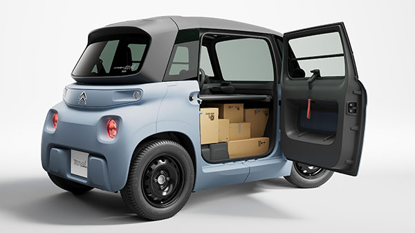 Citroen Ami Mini Cargo: सिट्रोन एमी मिनी इलेक्ट्रिक कार्गो का हुआ खुलासा, उठाती है 400 किलो का वजन