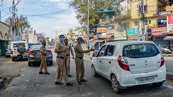 Corona Curfew तोड़ने पर 668 लोग हुए गिरफ्तार, Police ने कई वाहन किए सीज