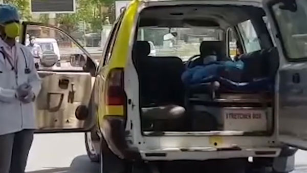 Corona Curfew तोड़ने पर बाइकर को पुलिस ने दबोचा, सजा देख कर छूट जाएगी हंसी
