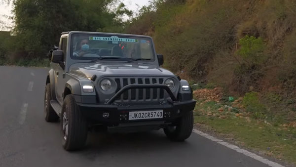 ये है इंडिया की पहली Mahindra Thar जिस पर किया है Nardo Grey रैप, लग रही है स्पोर्टी