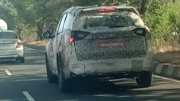 Mahindra XUV700 Spied: महिंद्रा एक्सयूवी700 एक बार फिर टेस्टिंग करते आई नजर, देखें तस्वीरें
