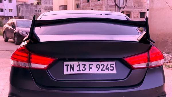 Maruti Suzuki Ciaz भारतीय बाजार में सबसे ज्यादा बिकने वाली मिड-साइज सेडान में से एक है। यह Hyundai Verna, Toyota Yaris और Honda City जैसी अन्य मिड-साइज सेडान को टक्कर देती है। कई Ciaz मालिकों ने इसे और ज्यादा स्पोर्टी और एग्रेसिव बनाने के लिए मॉडिफाई किया है।
