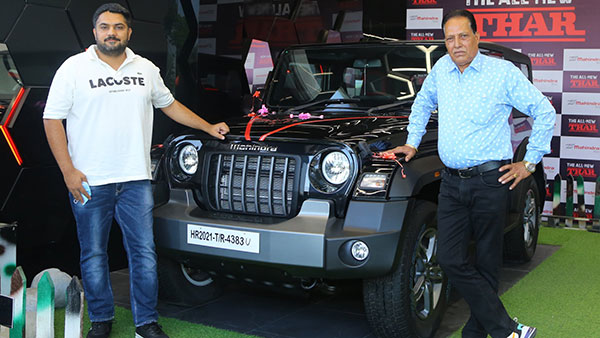 Cricketer नवदीप सैनी को मिली नई Mahindra Thar, ऑफ-रोडिंग करते शेयर किया वीडियो