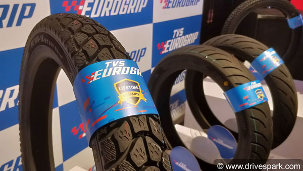 TVS Srichakra ने यूरोप में Eurogrip टू-व्हीलर टायर रेंज को किया लाॅन्च