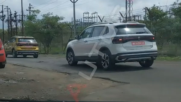 Skoda Kushaq और Volkswagen Taigun दोनों एक साथ टेस्ट करते आईं नजर, जल्द होंगी लॉन्च