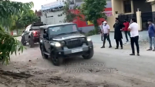 Mahindra Thar और Isuzu D-Max V-Cross के बीच हुआ रस्साकशी का खेल, वीडियो में देखें रिजल्ट