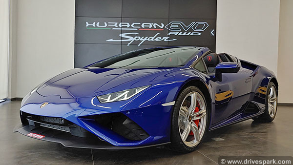 Lamborghini Huracan Evo RWD Spyder Launched: लेम्बोर्गिनी हुराकन ईवो रियर-व्हील-ड्राइव स्पायडर भारत में हुई लॉन्च, कीमत 3.54 करोड़ रुपये