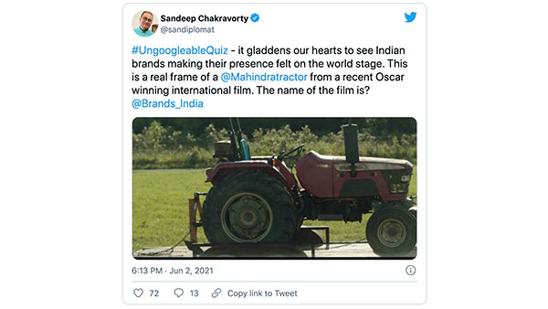 Oscar Award विजेता कोरियन फिल्म में इस्तेमाल हुआ Mahindra ट्रैक्टर, इंटरनेट पर वायरल हुई तस्वीर