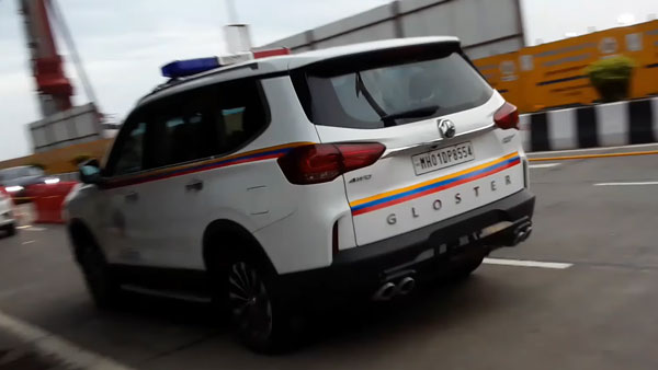 मुकेश अम्बानी के सुरक्षा काफिले में शामिल हुई नई MG Gloster SUV, वीडियो आया सामने
