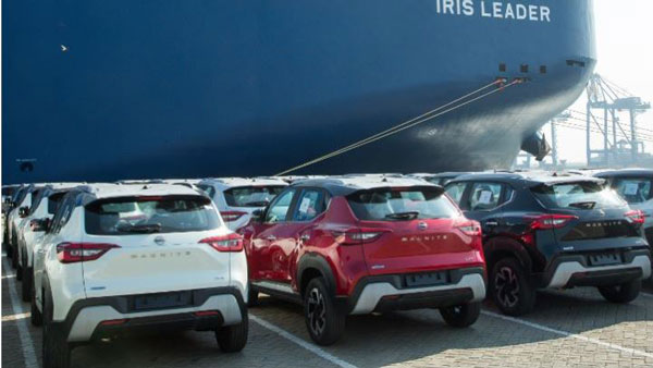 नई Nissan Magnite का भारत से निर्यात हुआ शुरू, जानें किन देशों में भेजी जा रही है यह SUV