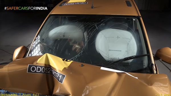 Renault Triber MPV को Global NCAP क्रैश टेस्ट में मिली 4-स्टार सुरक्षा रेटिंग, देखें वीडियो