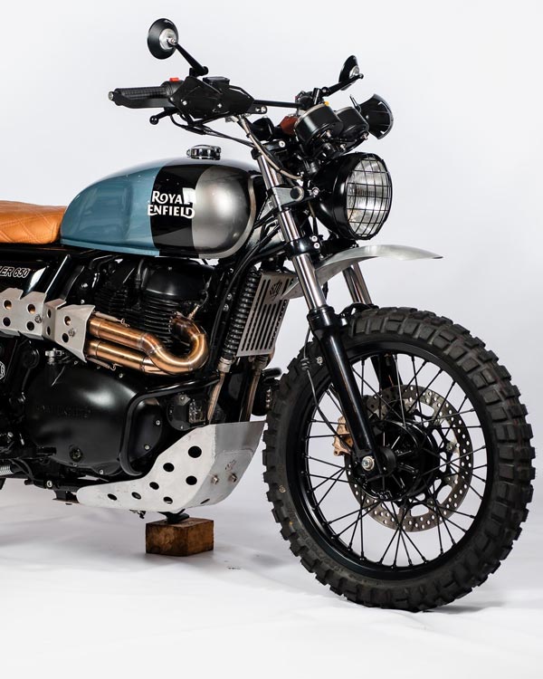 Royal Enfield Interceptor 650 को मॉडिफाई कर दिया Scrambler का लुक, लग रही है शानदार