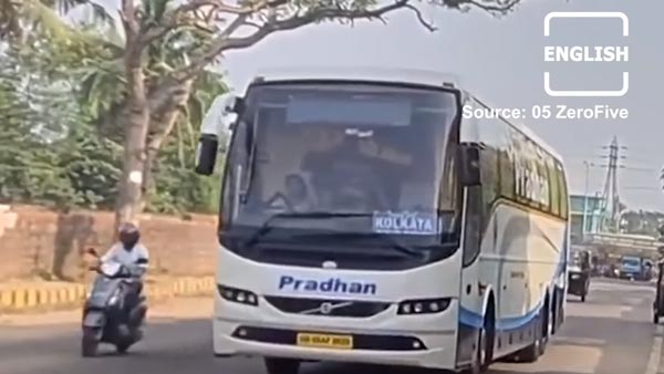 महिला ने जब साड़ी में चलाई वोल्वो बस तो लोगों ने माना लोहा, सोशल मीडिया पर वायरल हुआ वीडियो